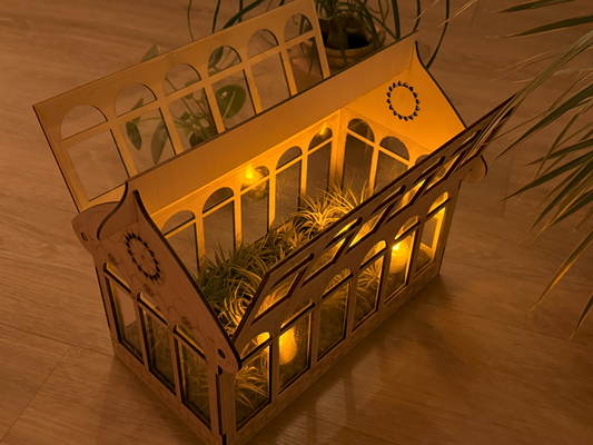 Decoratieve mini serre