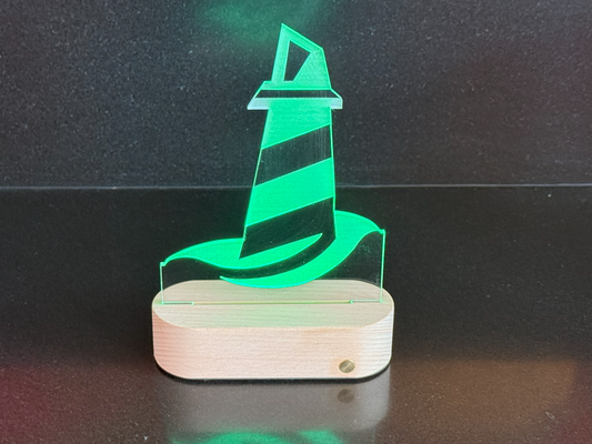 LED display met gepersonaliseerde plaat