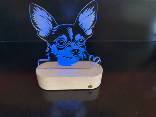 Led display chihuahua