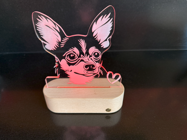 Led display chihuahua