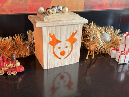 Houten Kerstlantaarn