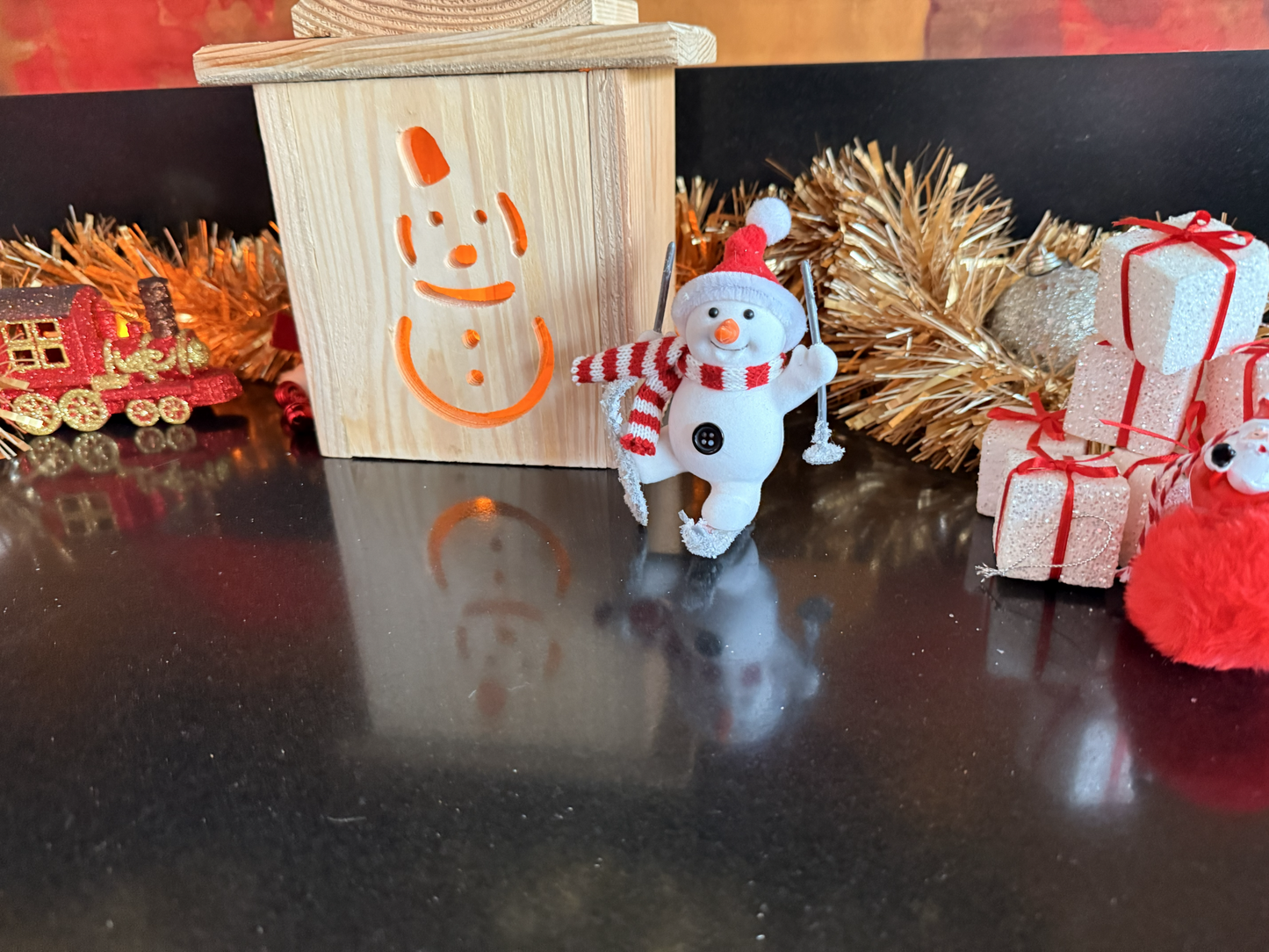 Houten Kerstlantaarn