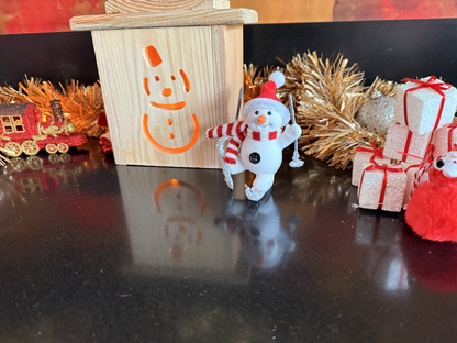 Houten Kerstlantaarn