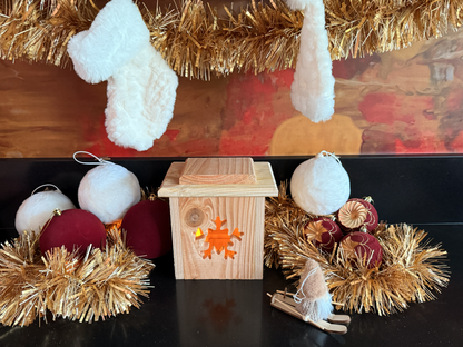 Houten Kerstlantaarn