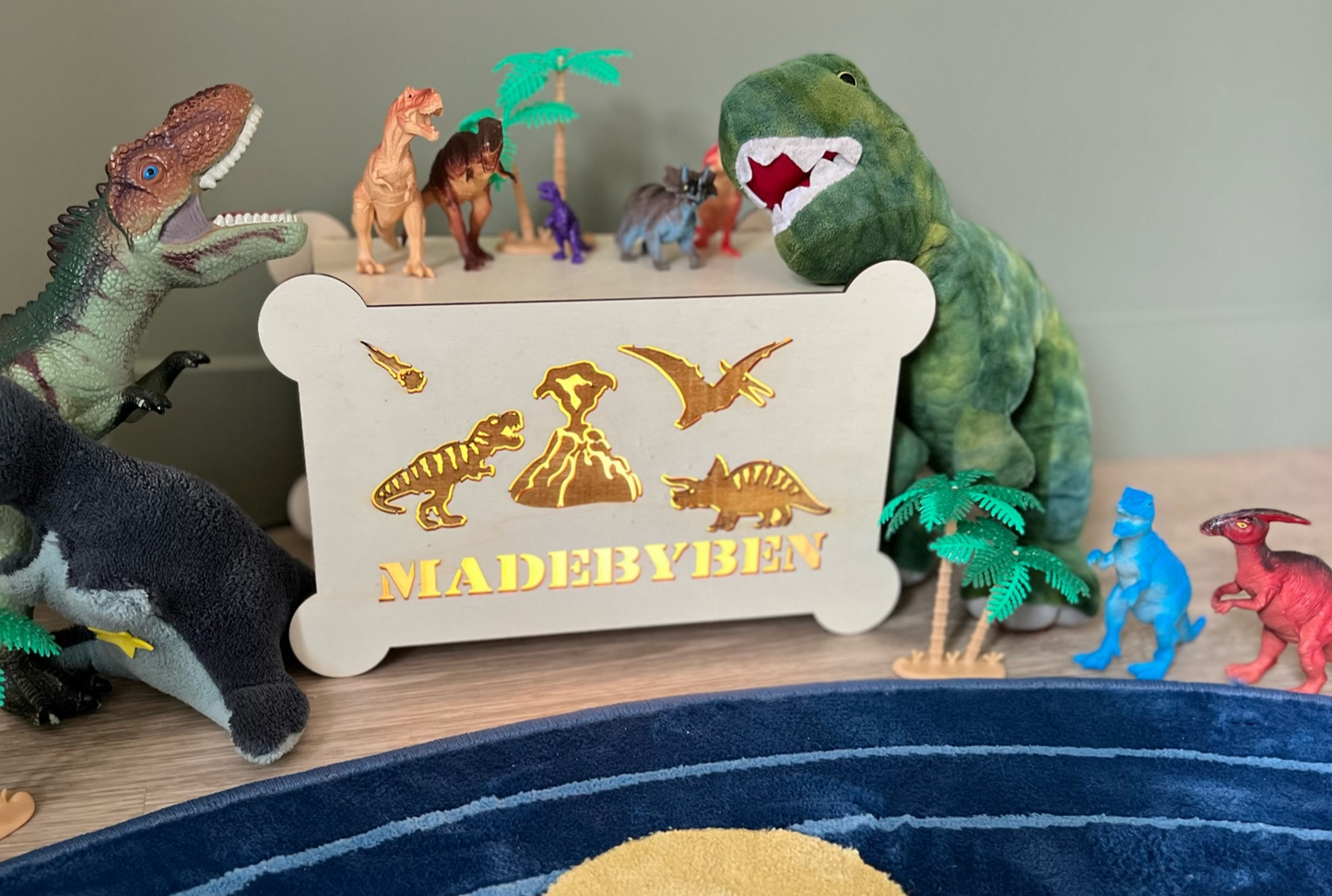 Nachtlamp dino