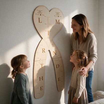 Groeimeter voor 2 kinderen